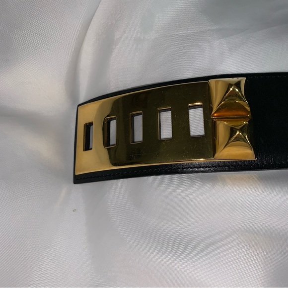 👋🏾SOLD👋🏾 Hermès COLLIER DE CHIEN calfskin belt - Picture 9 of 12